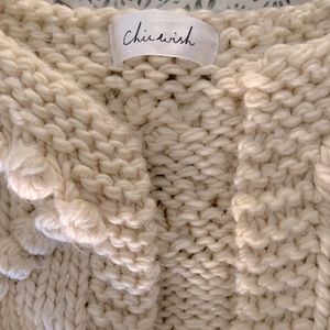 Chicwish heart cardigan.